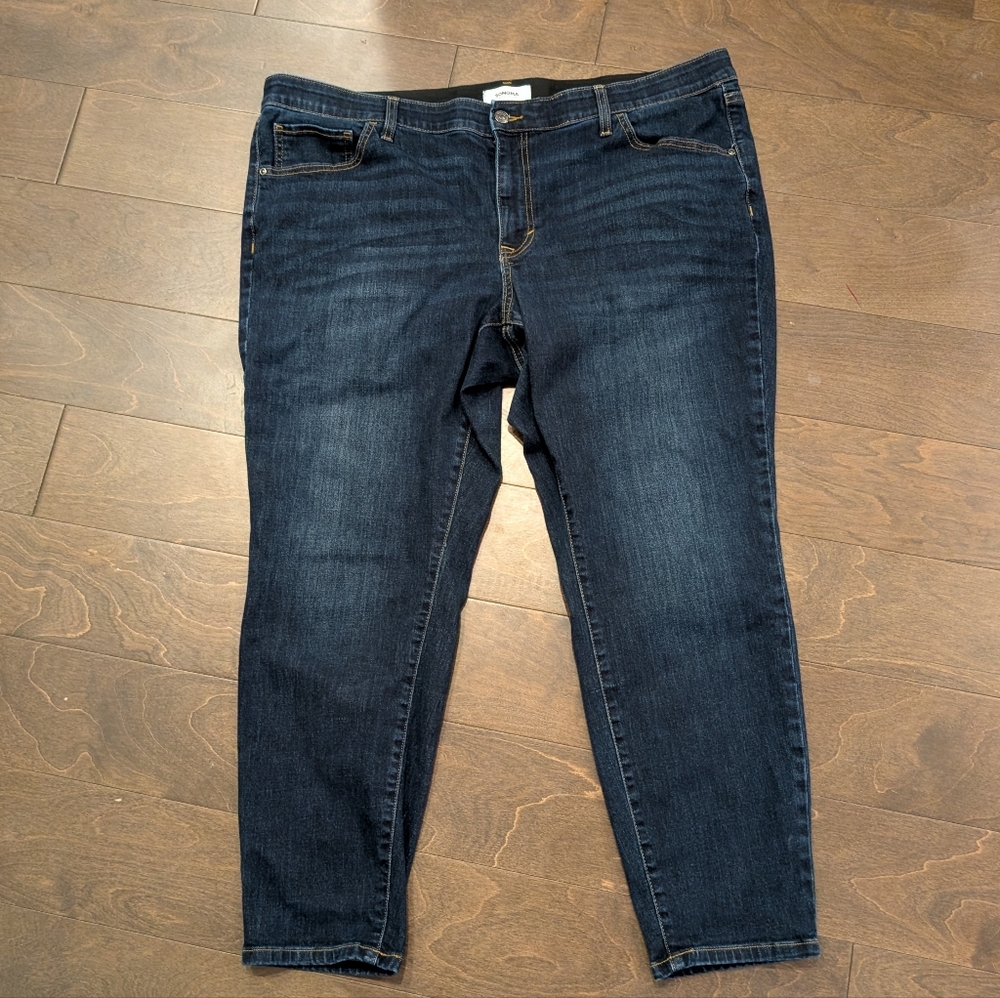 Sonoma Dark Wash Skinny Jeans, 20W